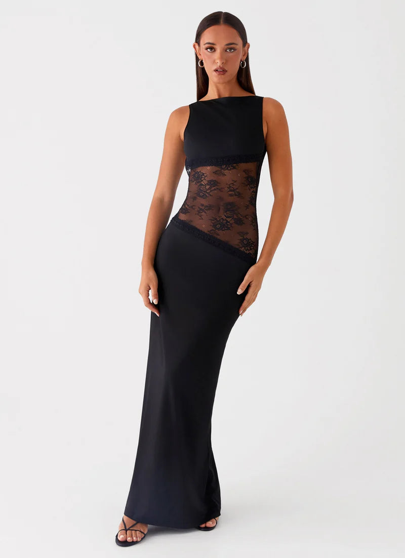 Luna - Lace Maxi Dress