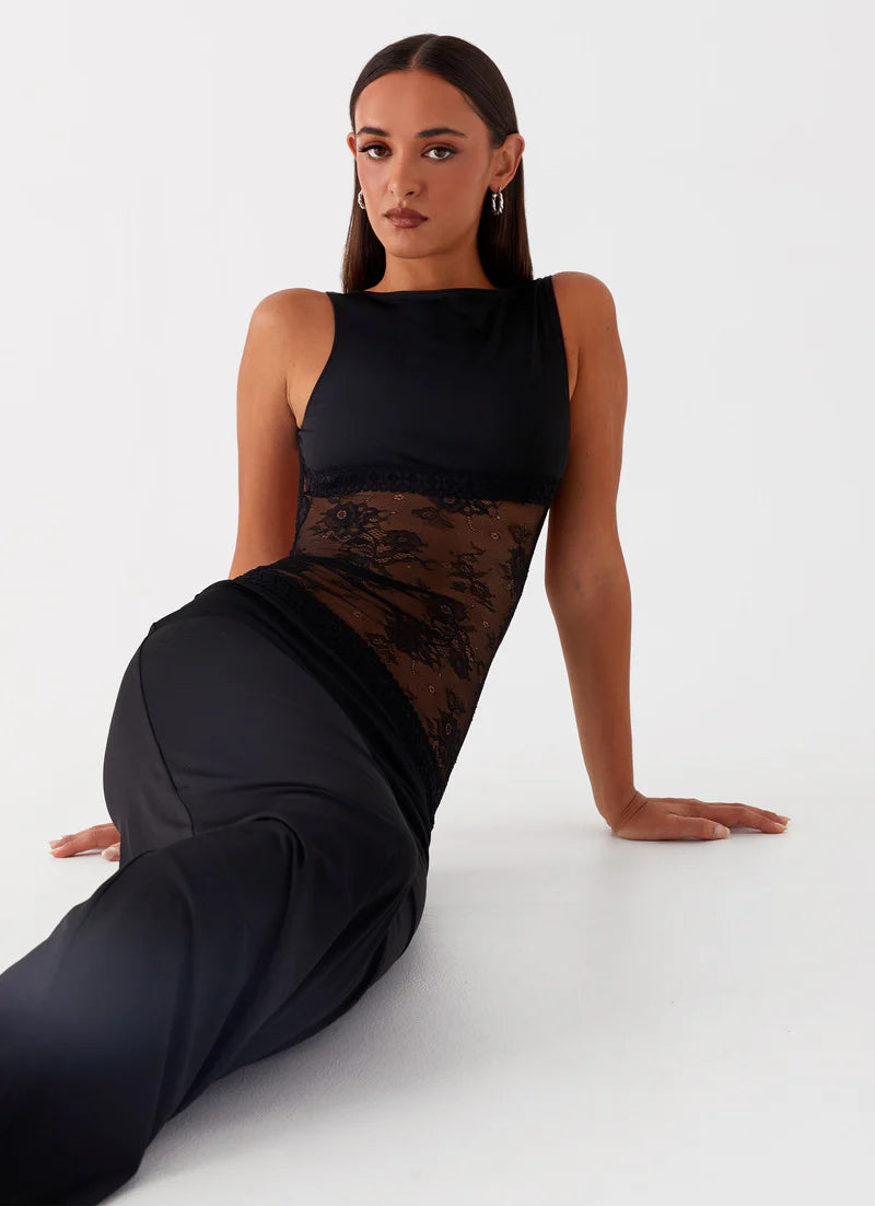 Luna - Lace Maxi Dress