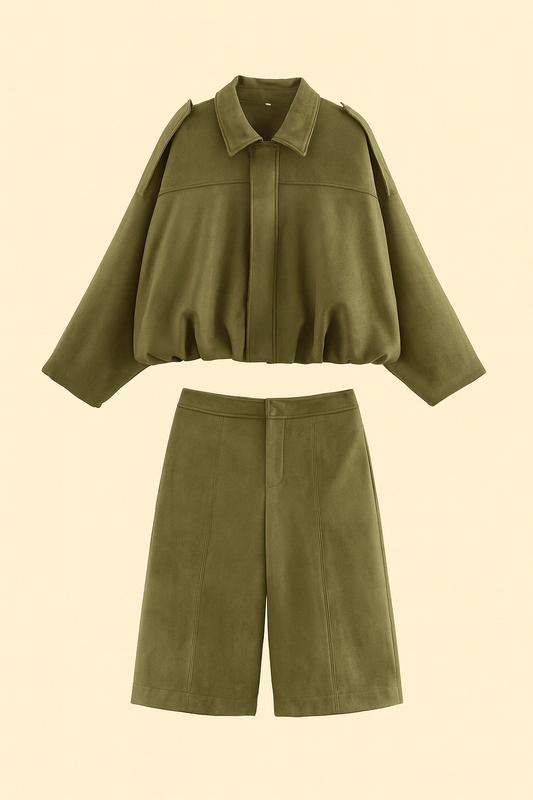 Boho- Suède Matching Set