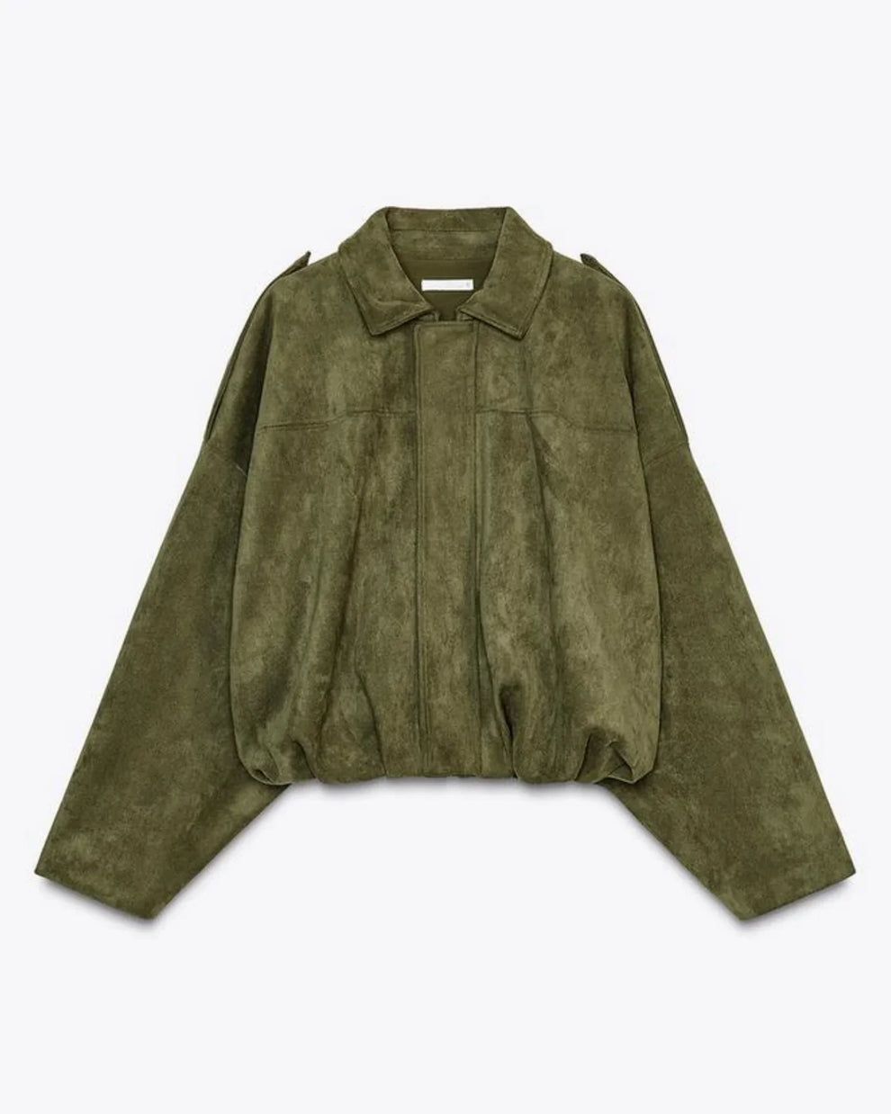 Boho - Oversized Suède Leather Jacket