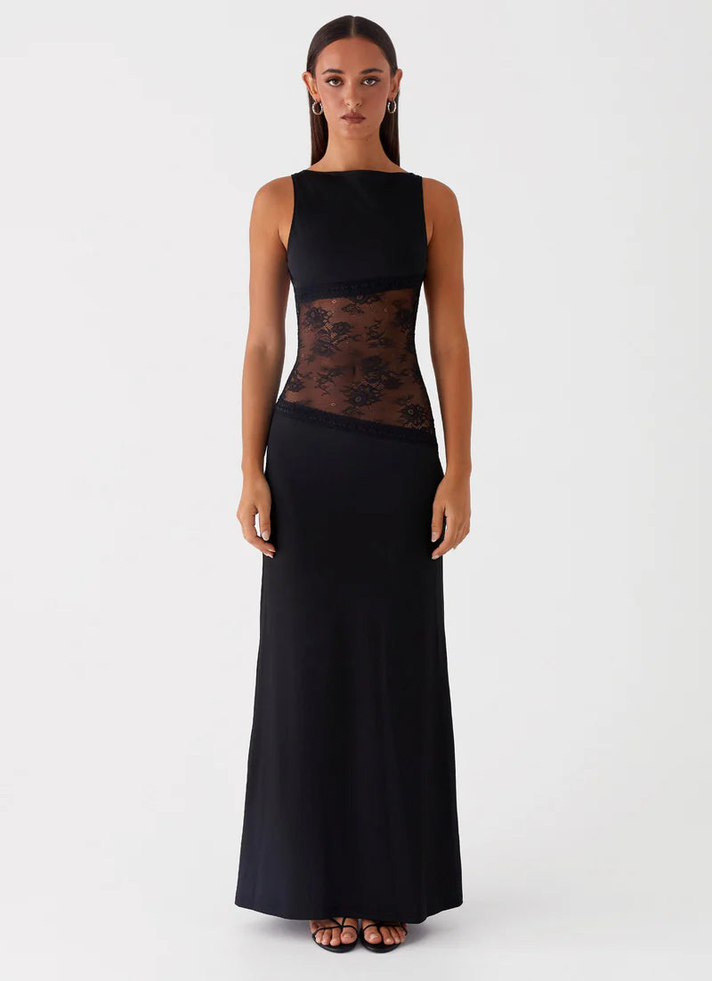 Luna - Lace Maxi Dress